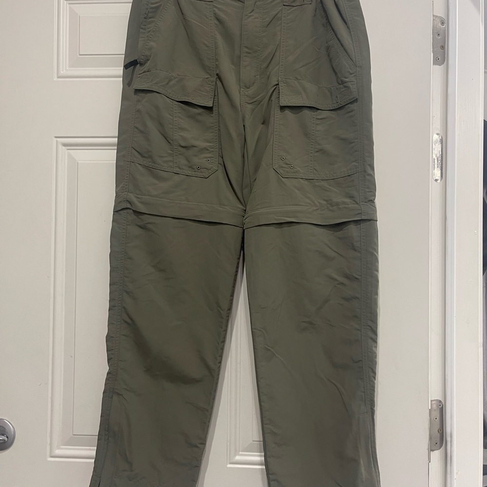 World Wide Sportsman Ultimate Angler Convertible Pants for Men Army Green - Picture 4 of 5